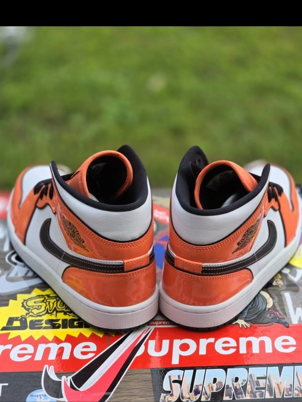 Size 8M - Jordan 1 Mid SE Turf Orange